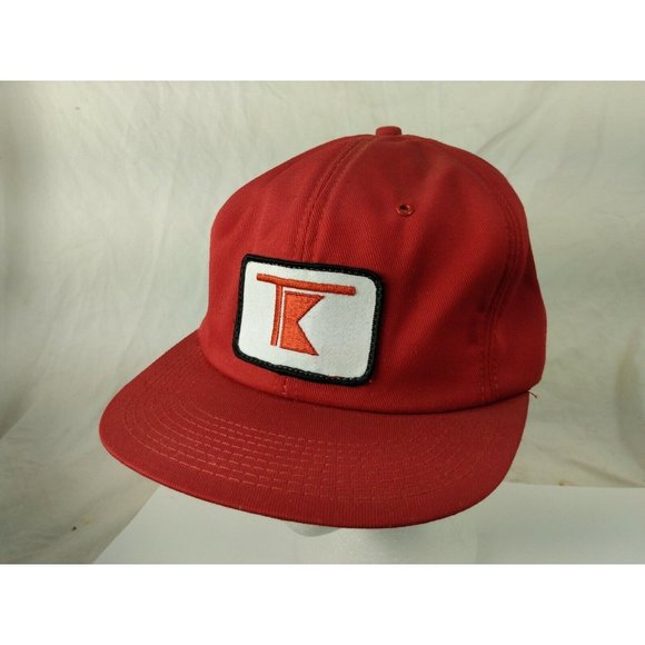 TK oilfield K-Brand Cap Trucker Hat Snapback Baseball Vintage retro 80s - Picture 1 of 9